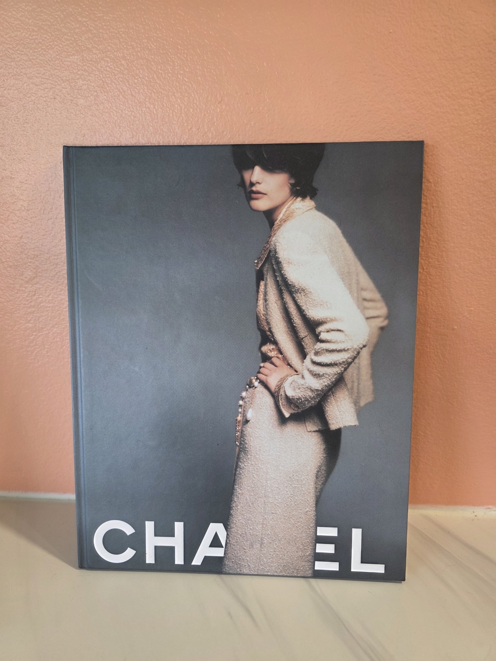 CHANEL 1996 Catalog Black & Cream Fashion Coffee Table Book Karl Lagerfeld